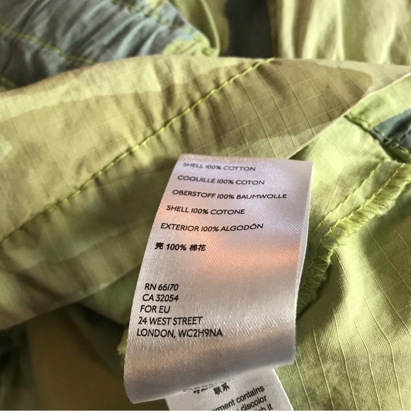 Free People XS Lead The Way Green Camo Utility Barn Coat Oversized Pockets - Picture 9 of 11